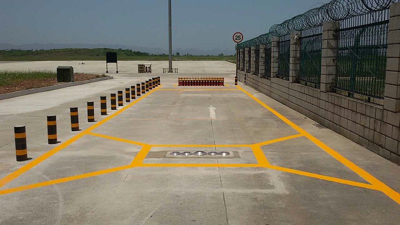 重慶萬州機(jī)場車底掃描系統(tǒng)
